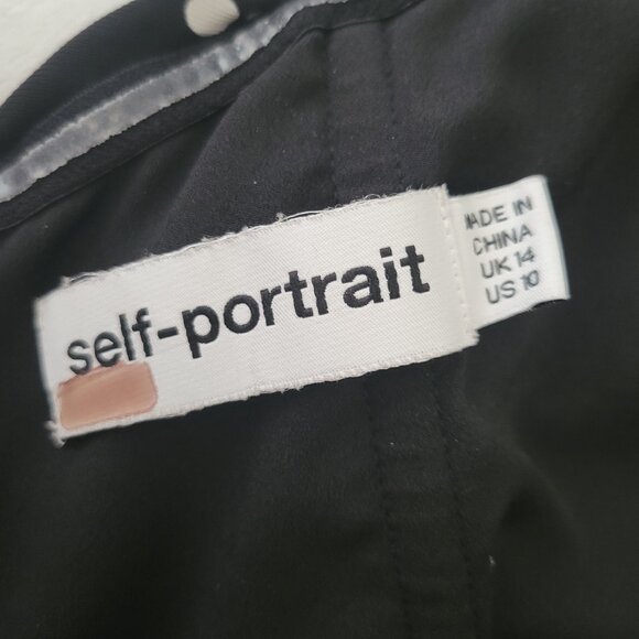 Stunning Self-Portrait Maxi w/Slit - Picture 6 of 9